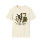 0% Social Battery French Bulldog T-shirt