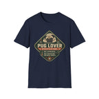 Vintage Pug Graphic Tee for Dog Owners —  Pug Lover T-Shirt
