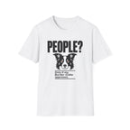 "People?" Border Collie T-shirt