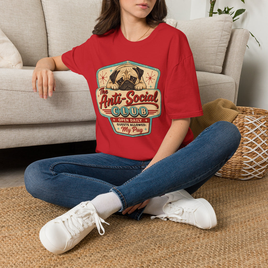Anti-Social Club Pug T-Shirt