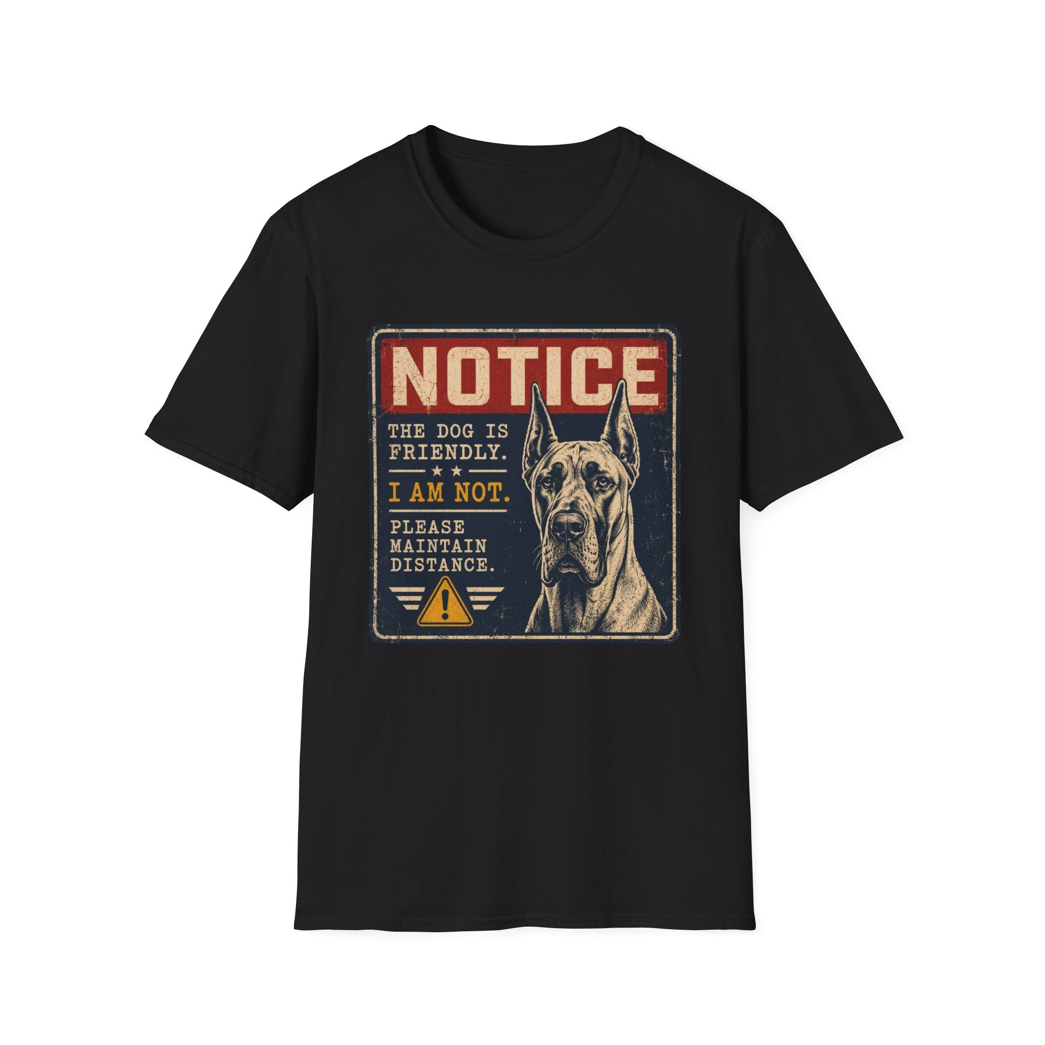 The Dog Is Friendly T-shirt