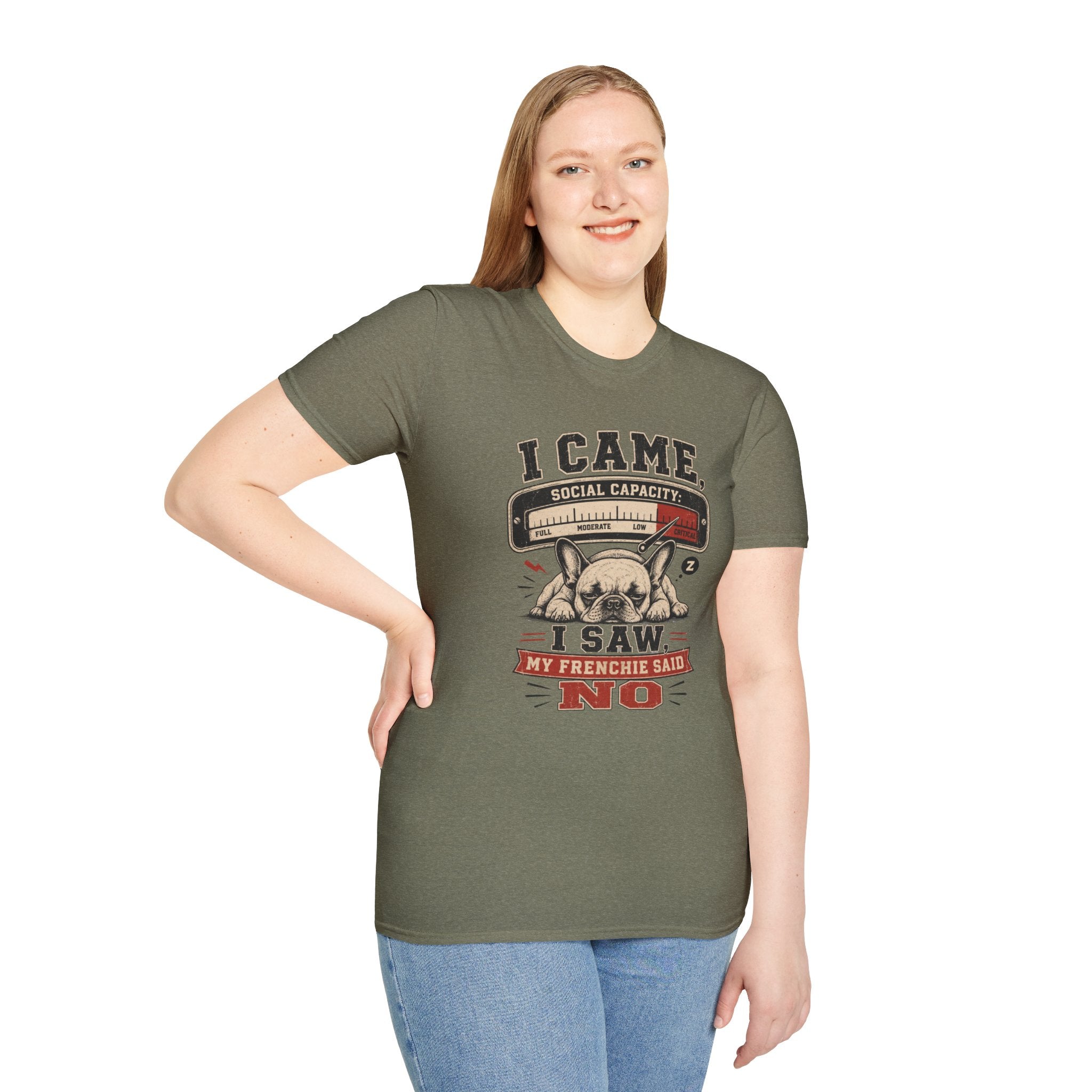 I Came I Saw Frenchie T-Shirt