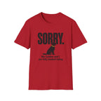 SORRY Golden Retriever T-shirt