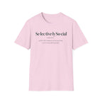 Selectively Social Battery T-Shirt