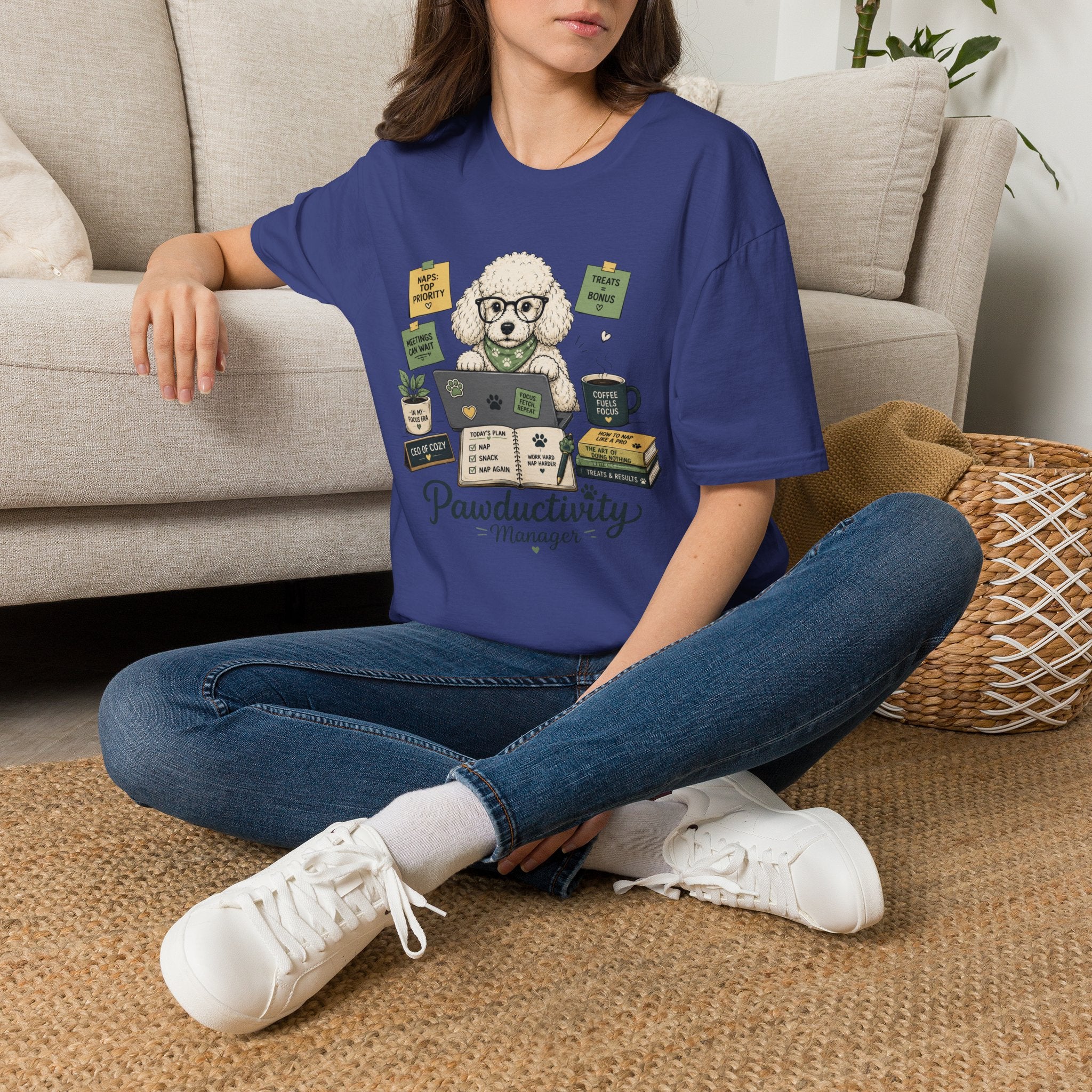 Pawdcutivity Poodle T-Shirt