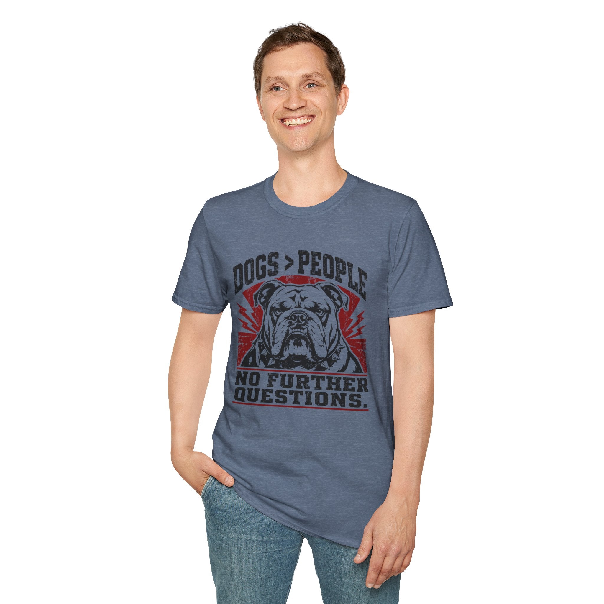 Dogs > People Bulldog T-Shirt