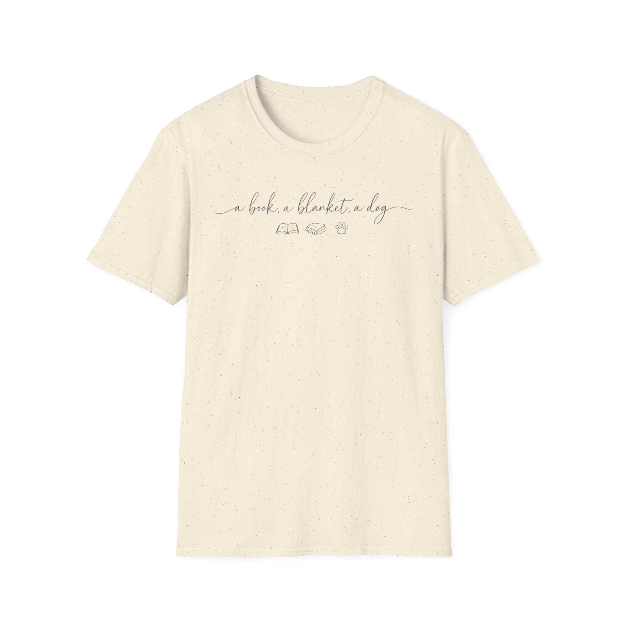 Book Blanket Dog T-Shirt