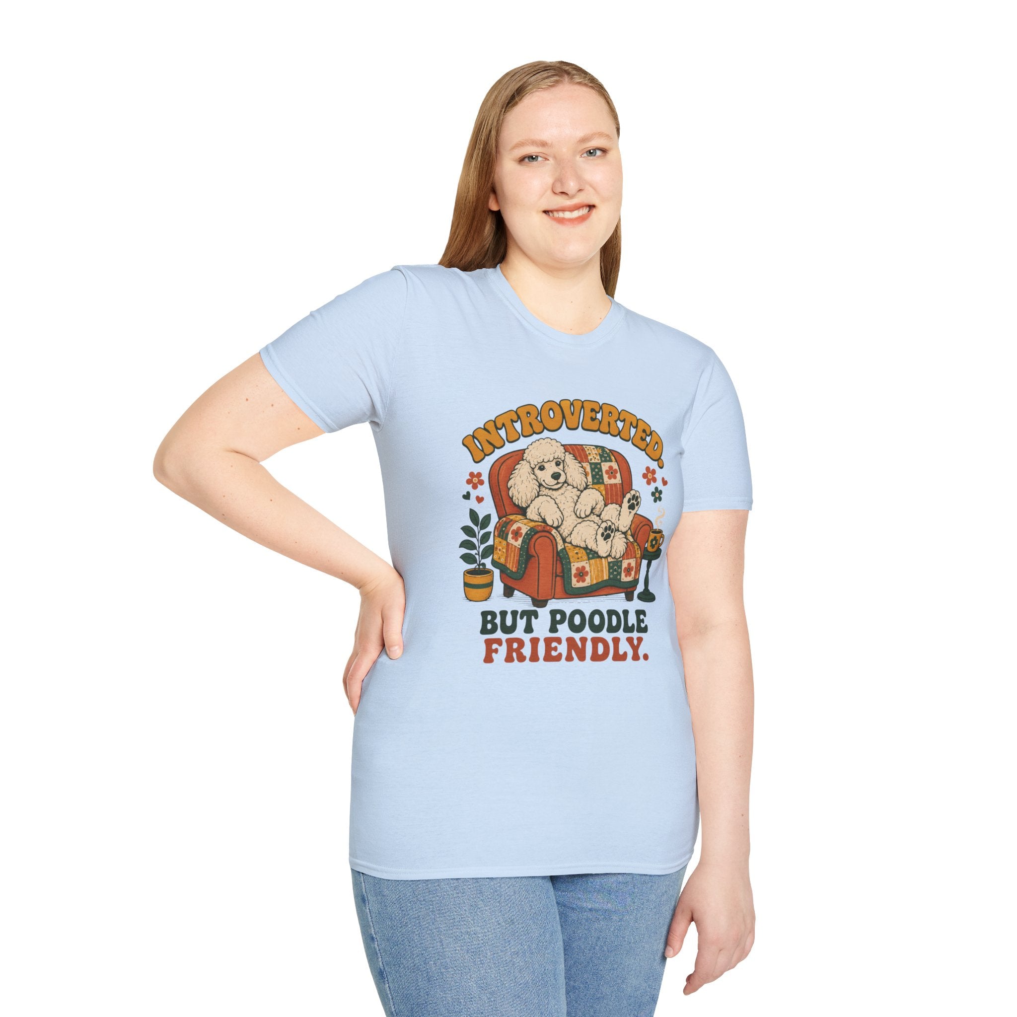 Poodle Friendly T-Shirt