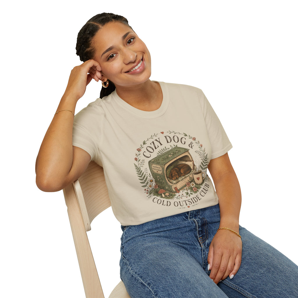 Cozy Dog & Cold Outside Club T-Shirt