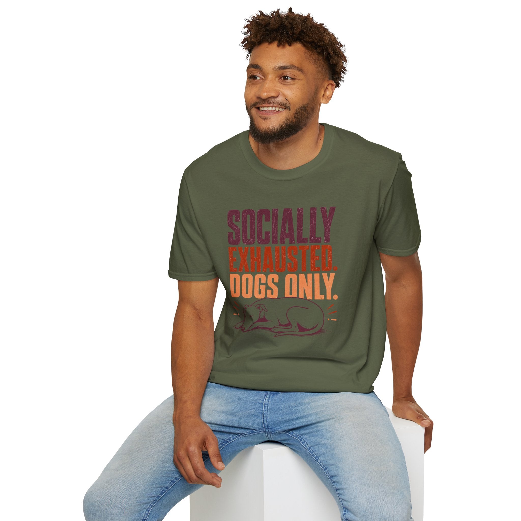Socially Exhausted T-shirt