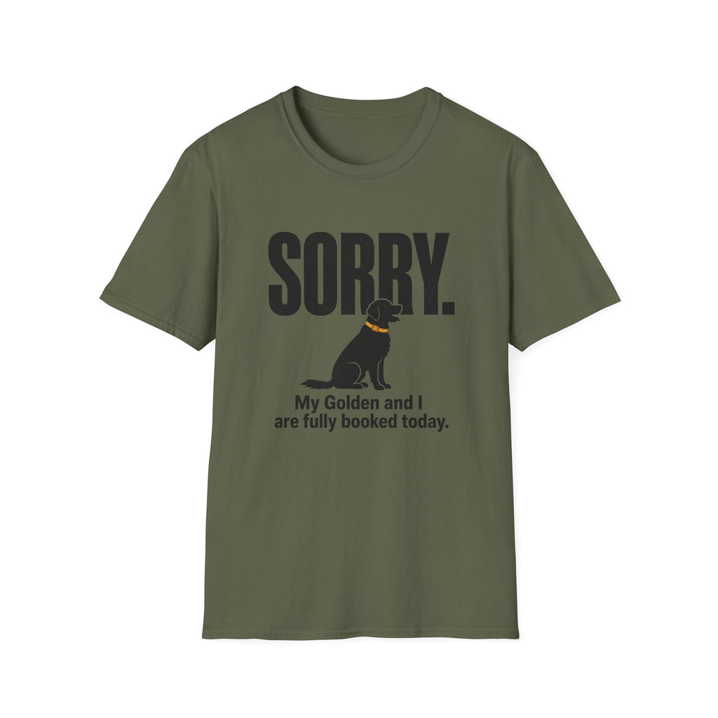 SORRY Golden Retriever T-shirt