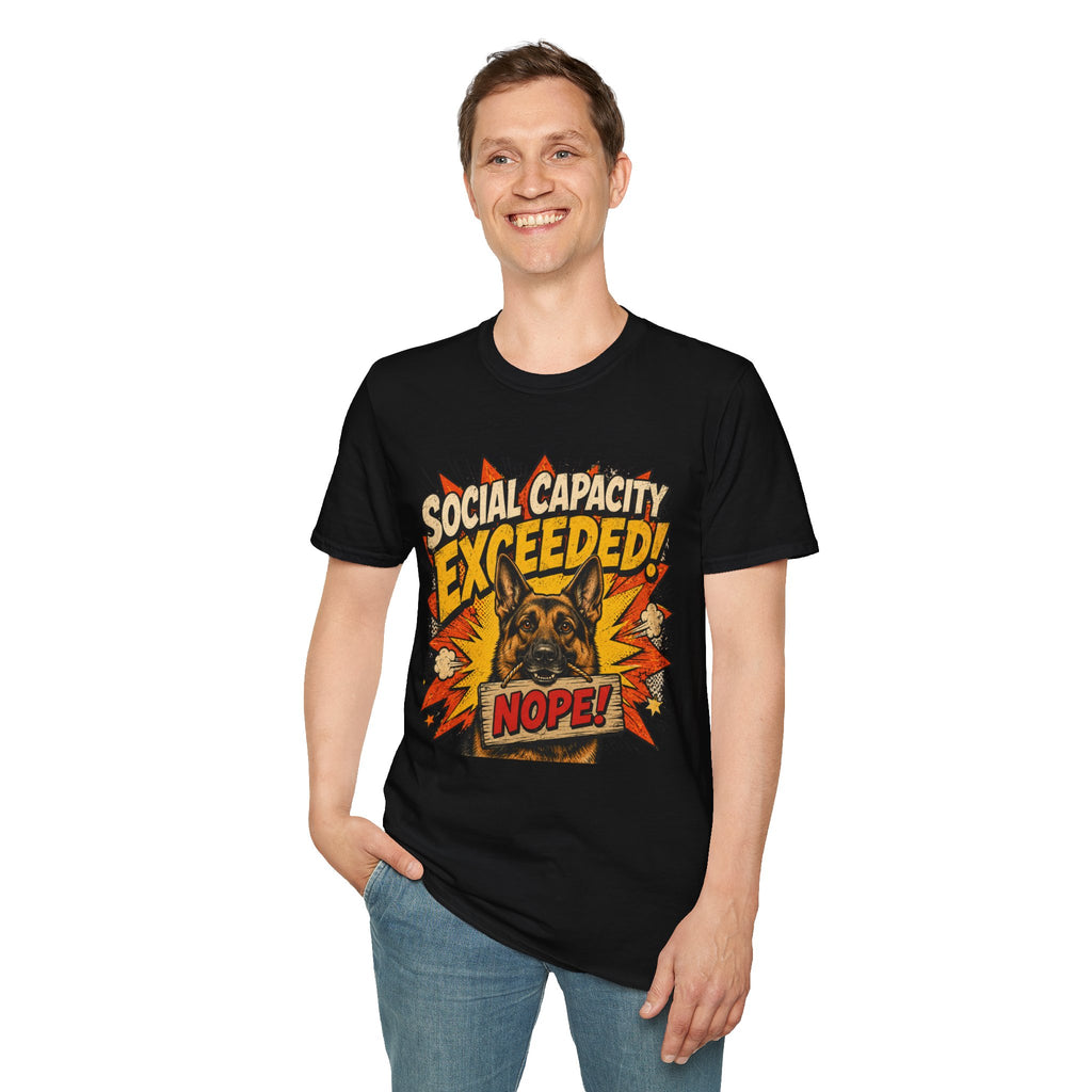 Social Capacity Exceeded T-Shirt