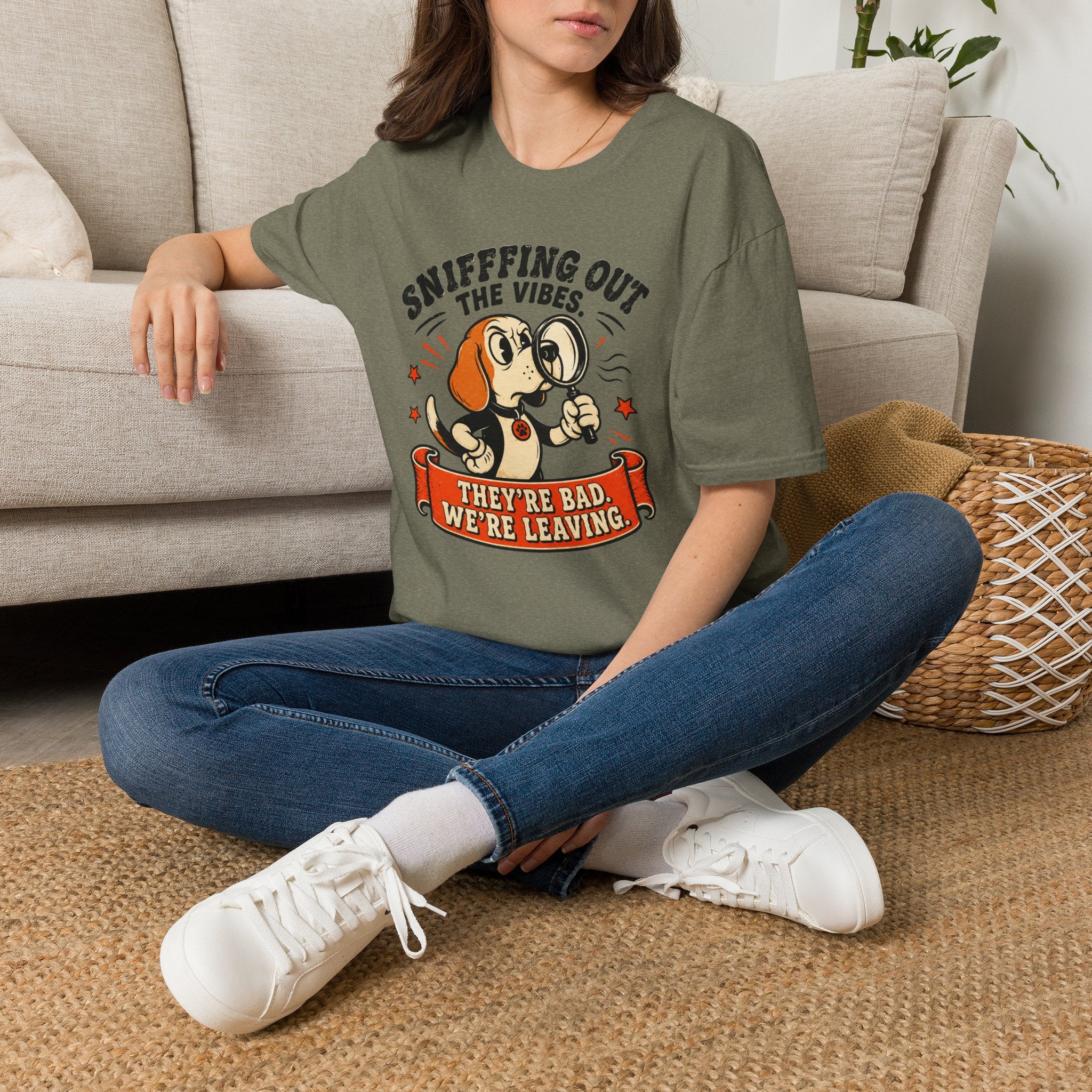 Sniffing Out the Vibes T-shirt