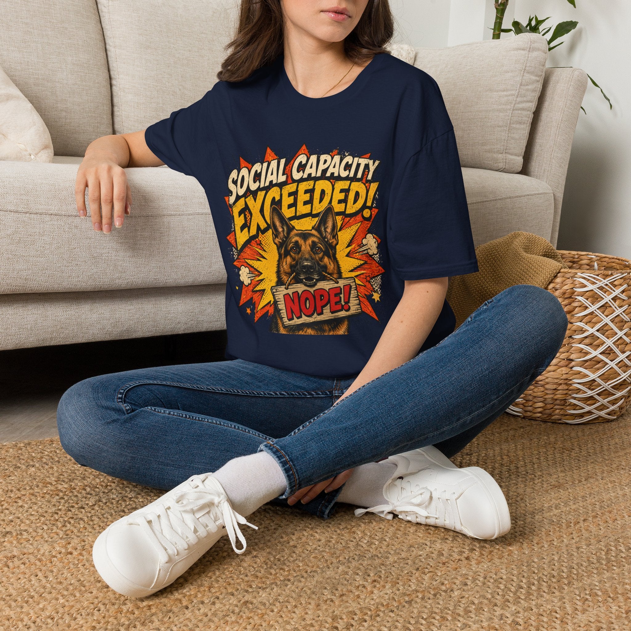 Social Capacity Exceeded T-Shirt