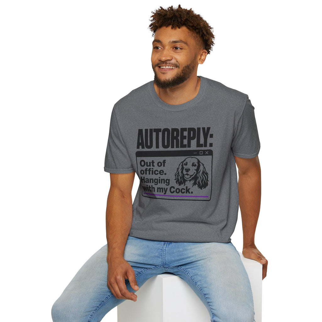 AUTOREPLY: Cock. T-shirt