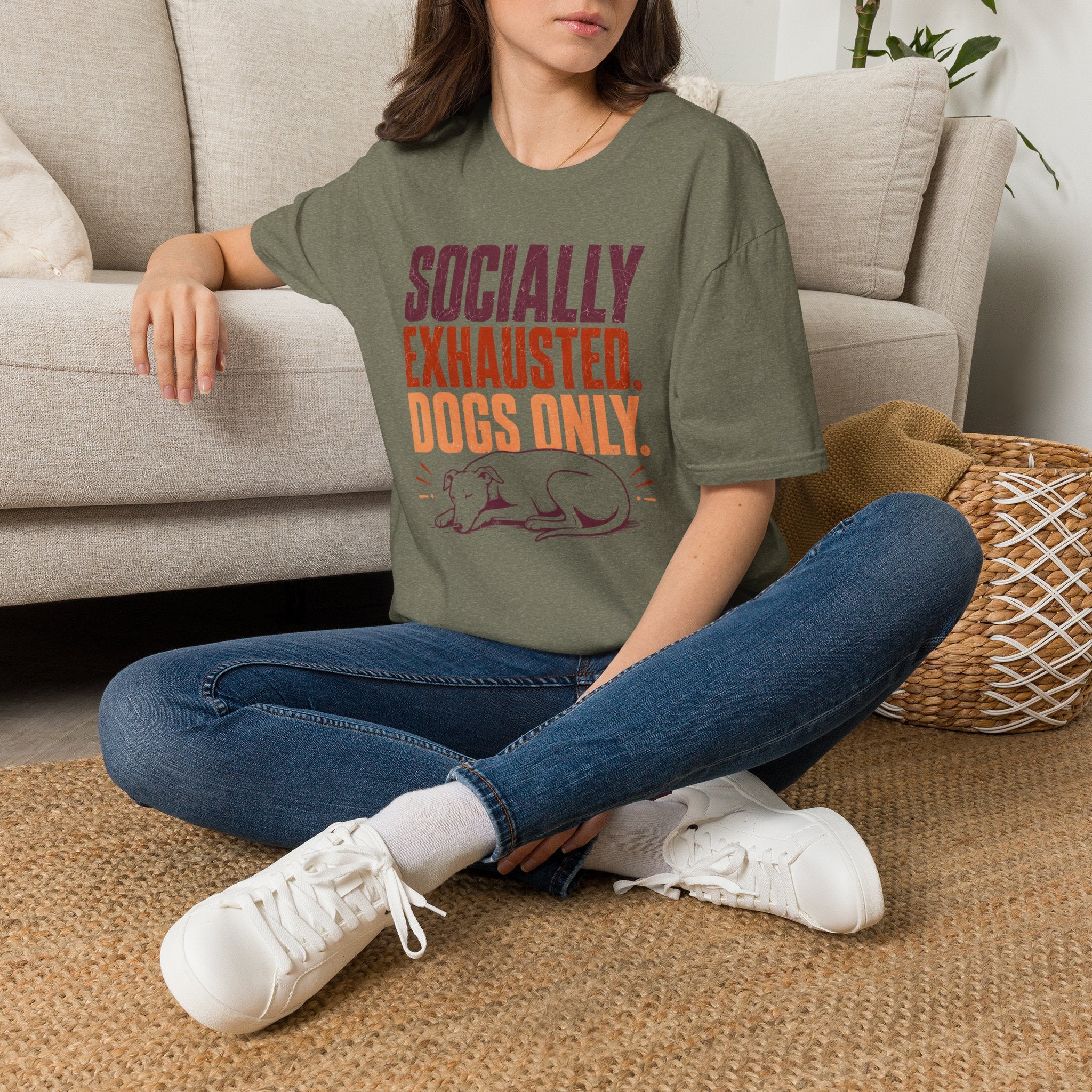Socially Exhausted T-shirt