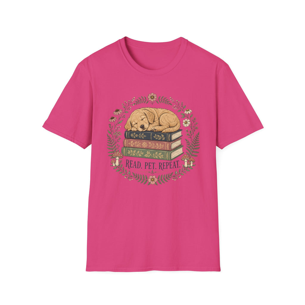 'Read. Pet. Repeat.' T-Shirt