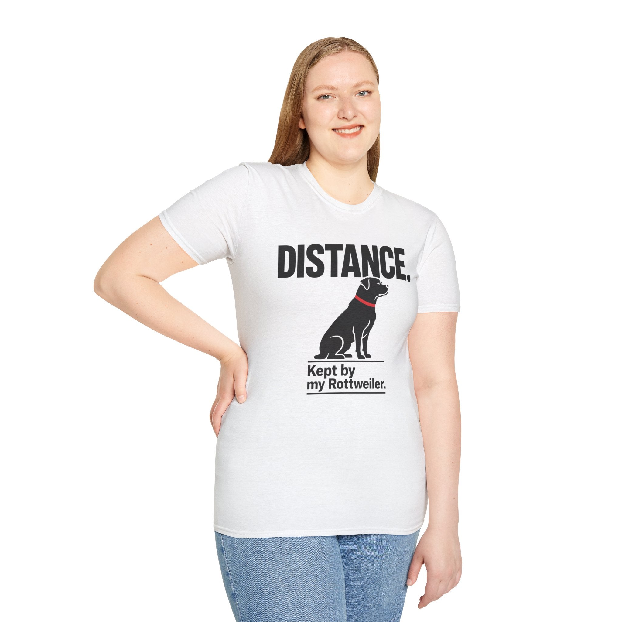 Distance. Rottweiler T-Shirt