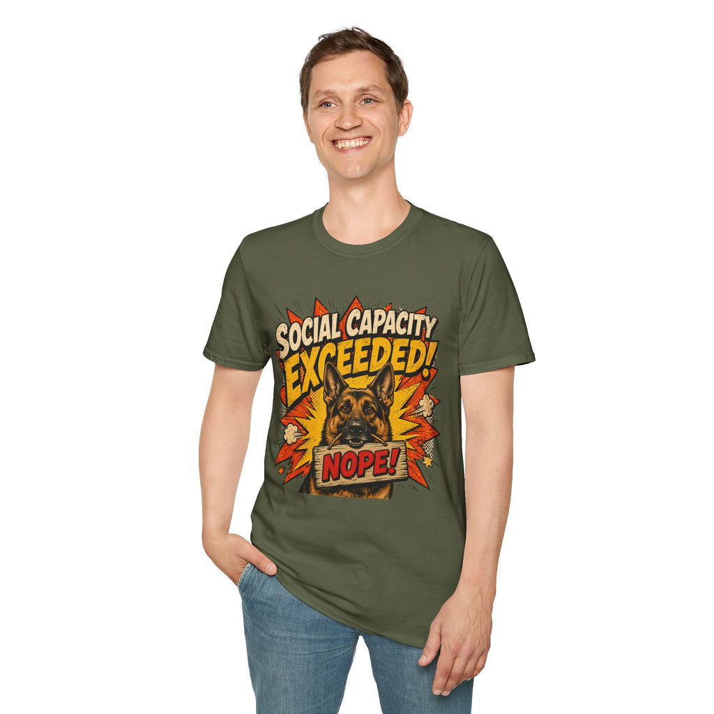 Social Capacity Exceeded T-Shirt