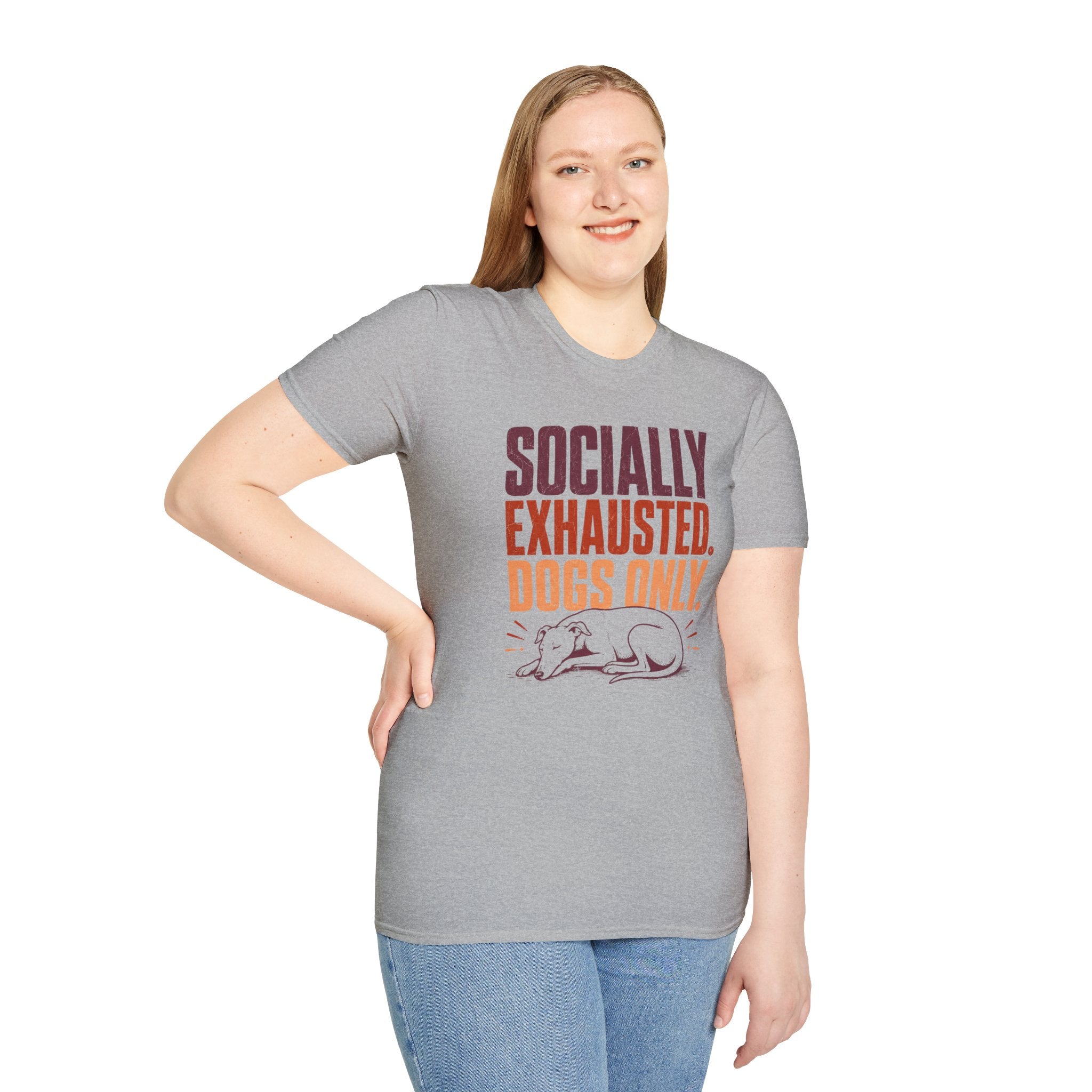 Socially Exhausted T-shirt
