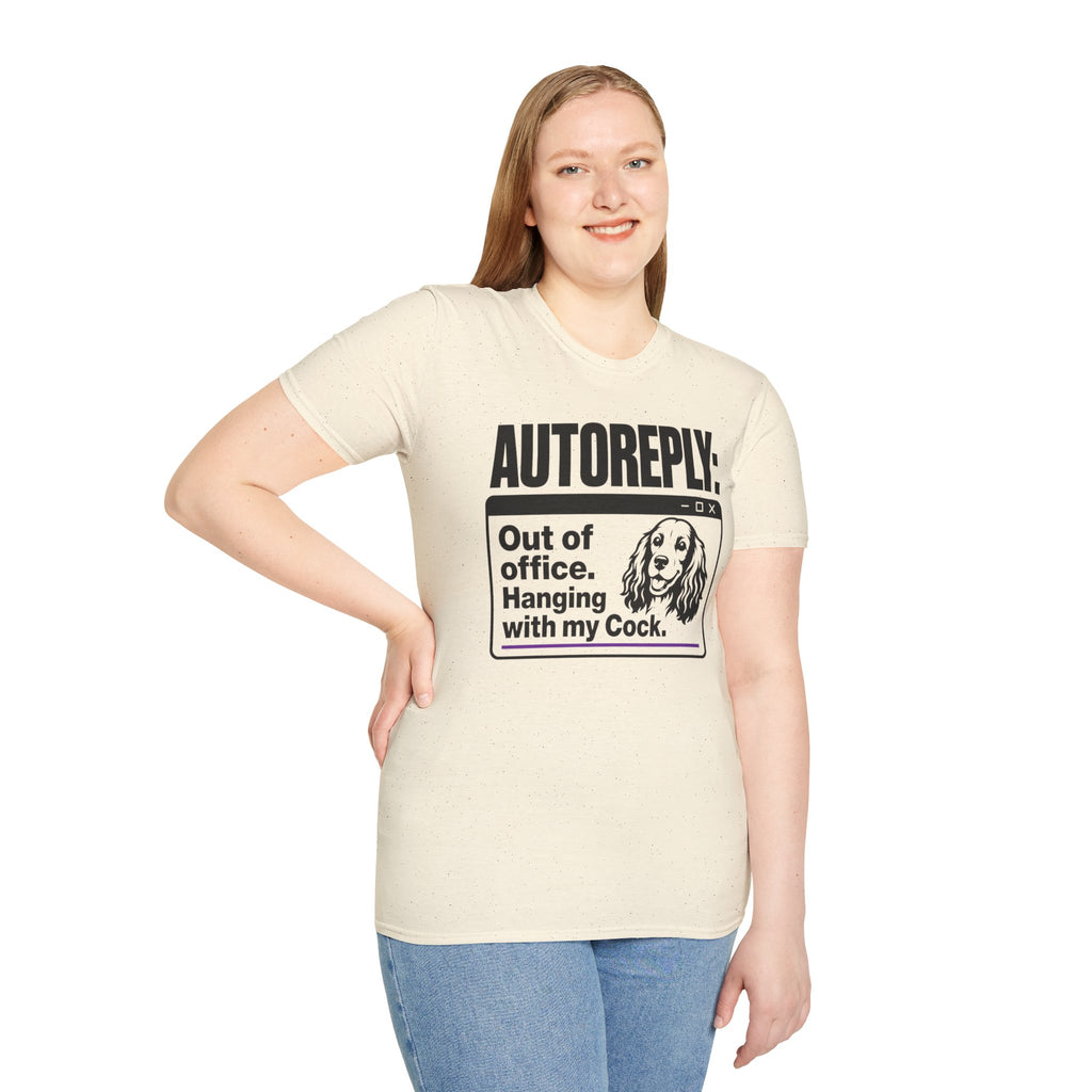 AUTOREPLY: Cock. T-shirt