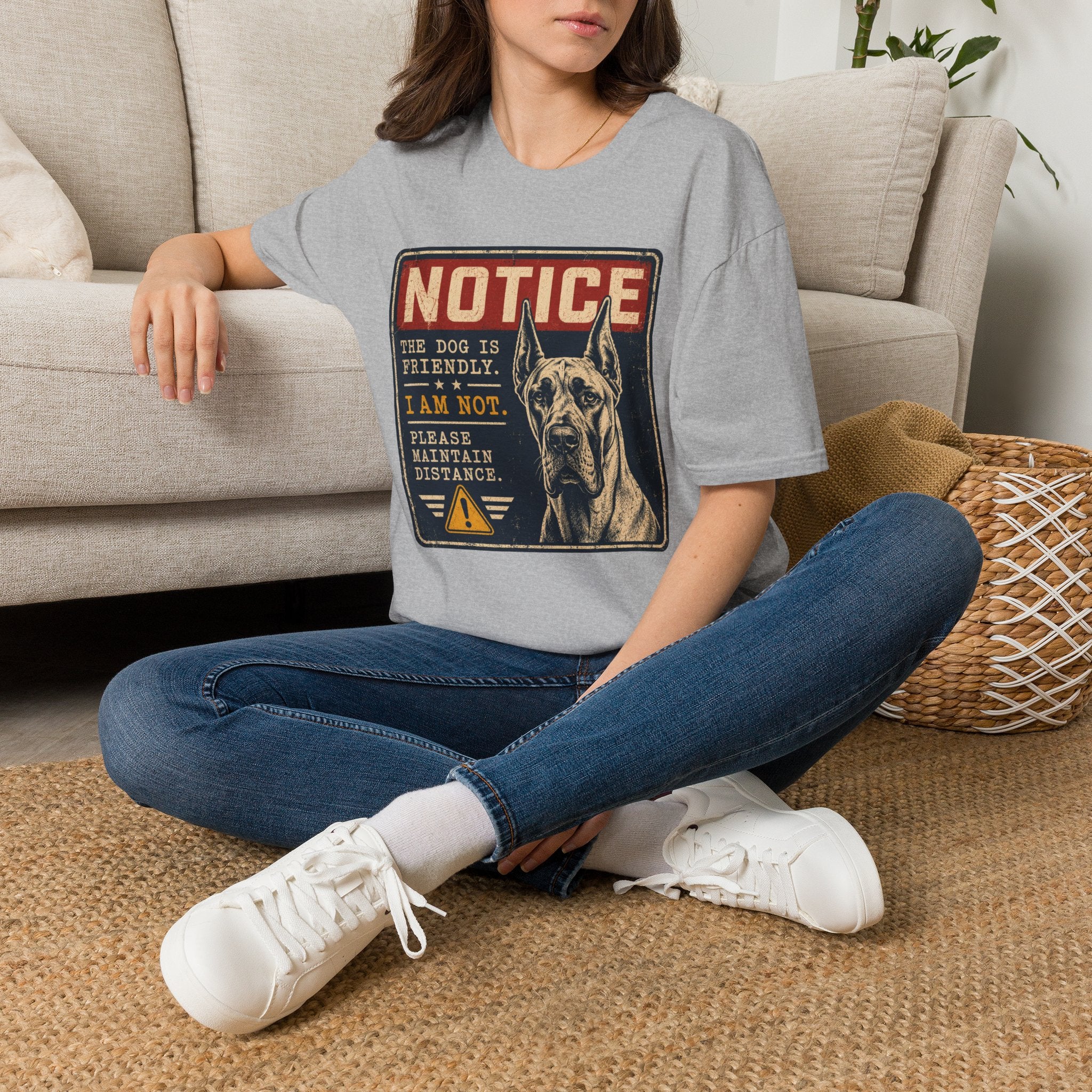The Dog Is Friendly T-shirt