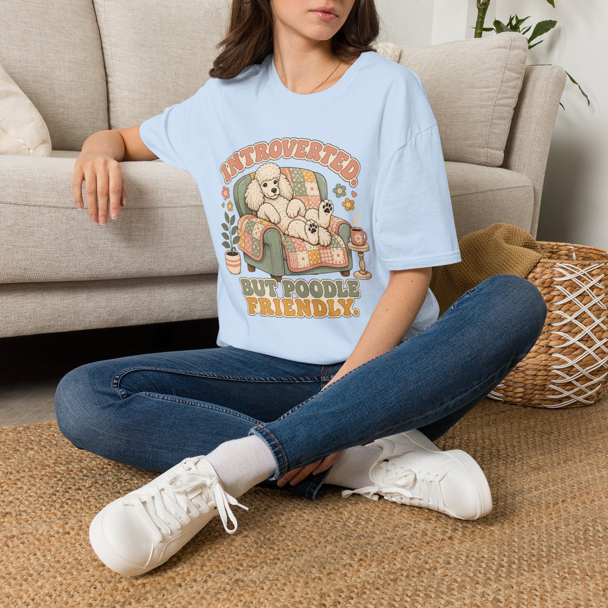 Poodle Friendly T-Shirt