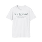 Selectively Social Battery T-Shirt