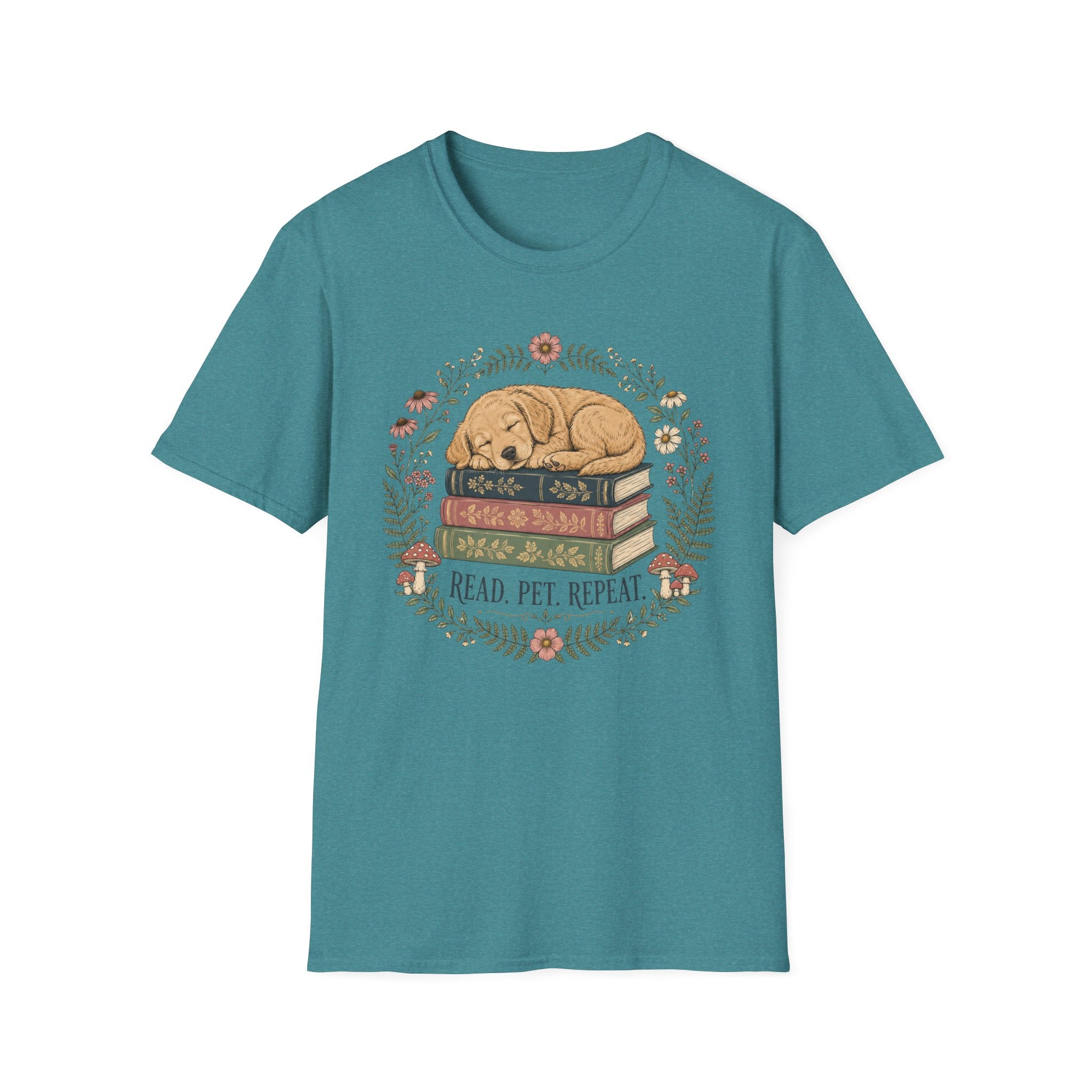 'Read. Pet. Repeat.' T-Shirt