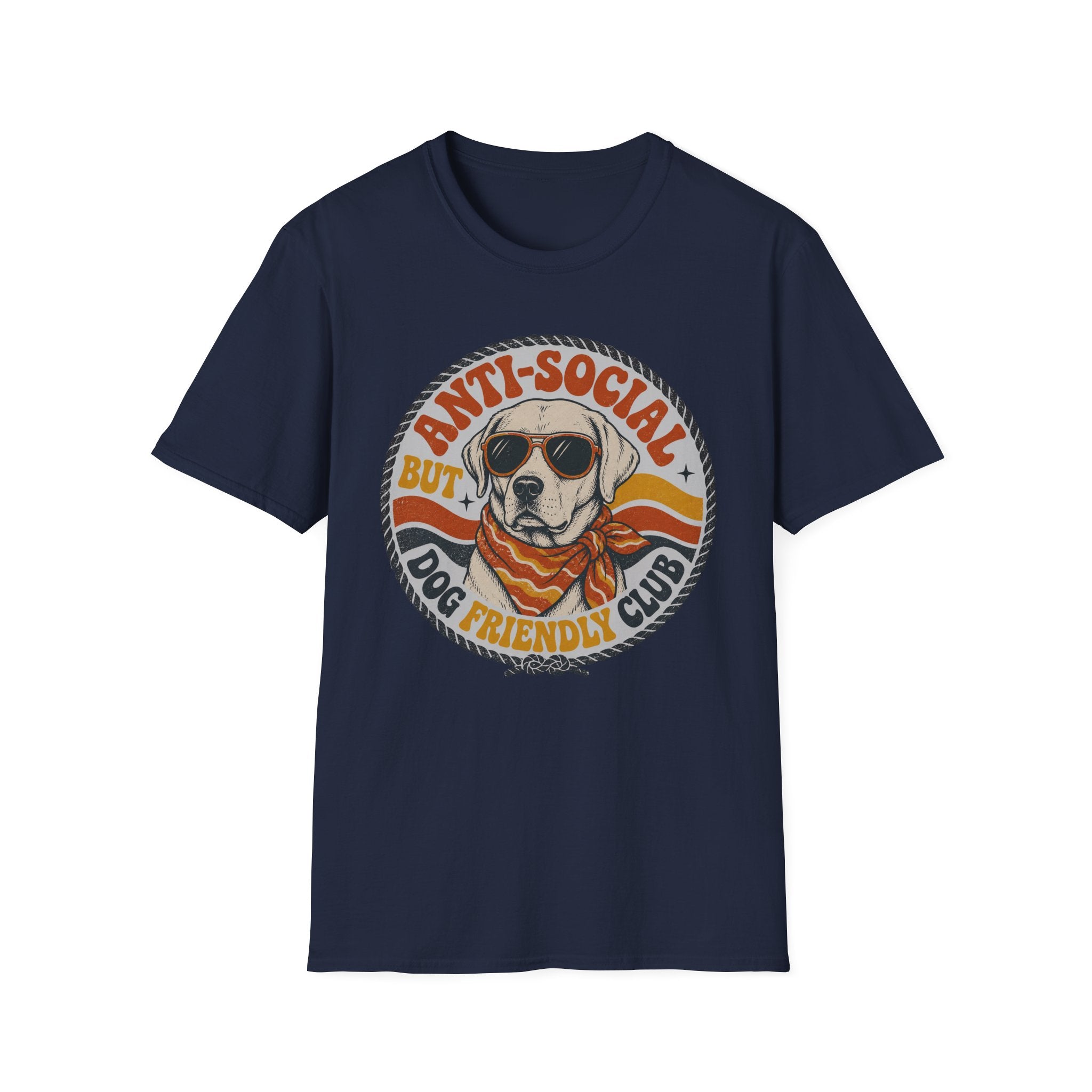 Anti-Social But Dog Friendly T-Shirt