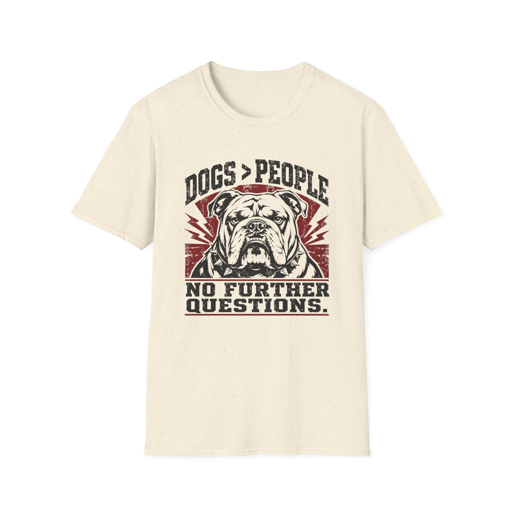 Dogs > People Bulldog T-Shirt