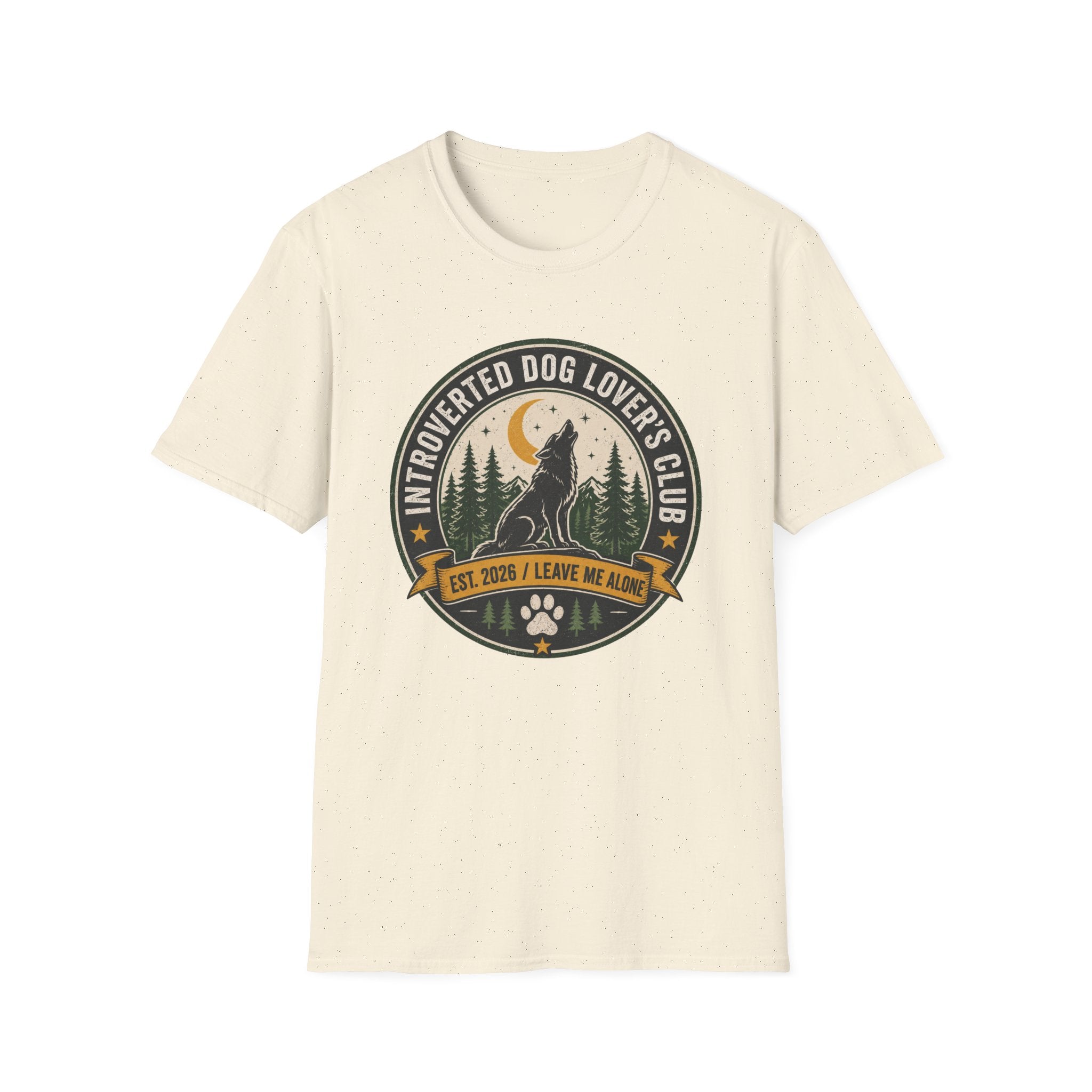 Introverted Dog Lover's Club T-Shirt