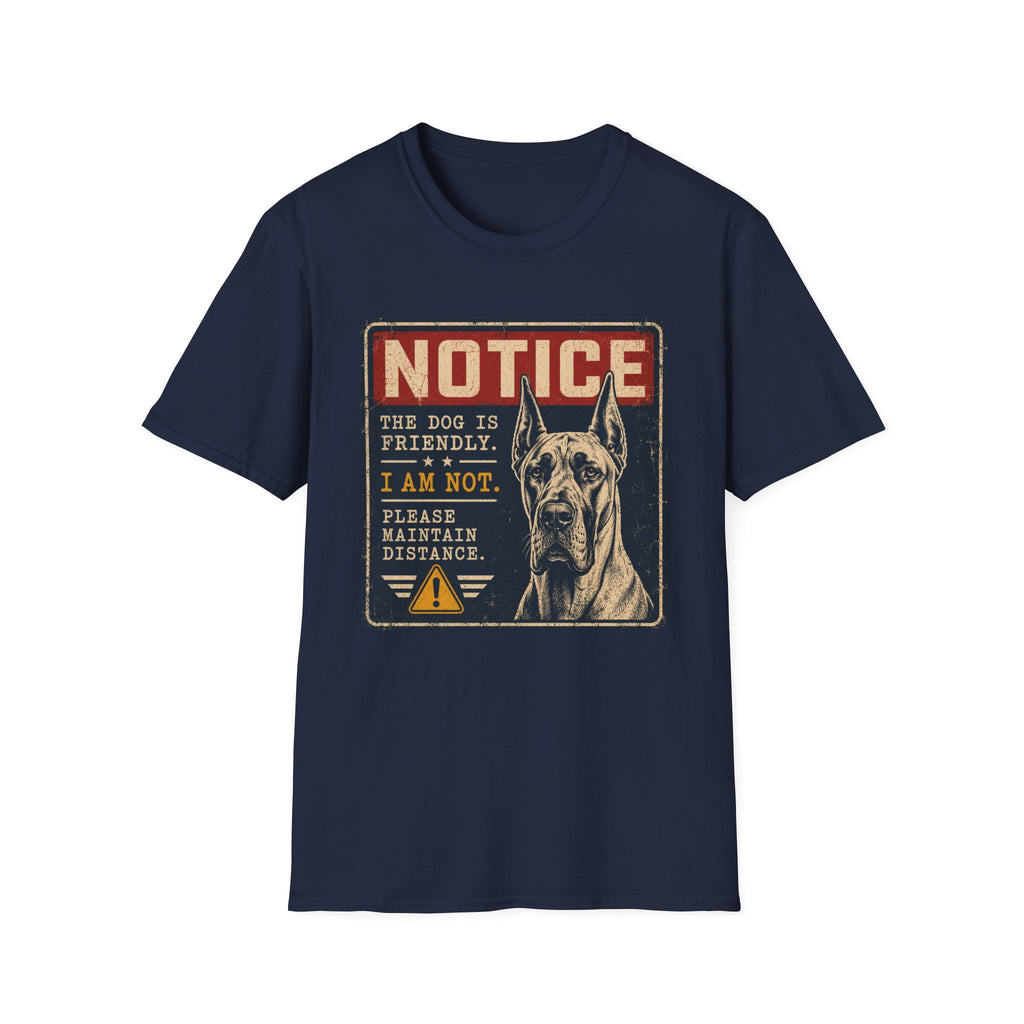 The Dog Is Friendly T-shirt