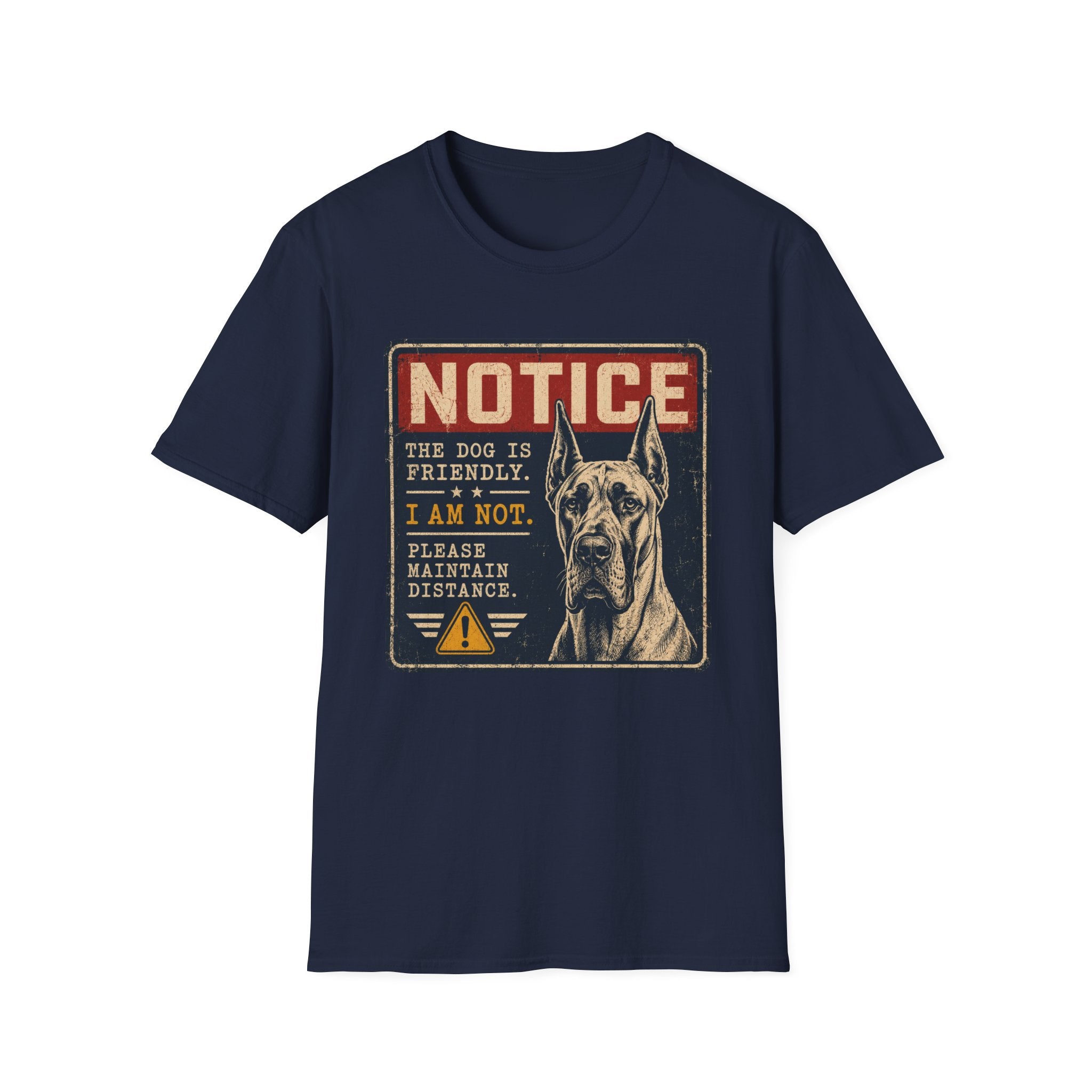 The Dog Is Friendly T-shirt