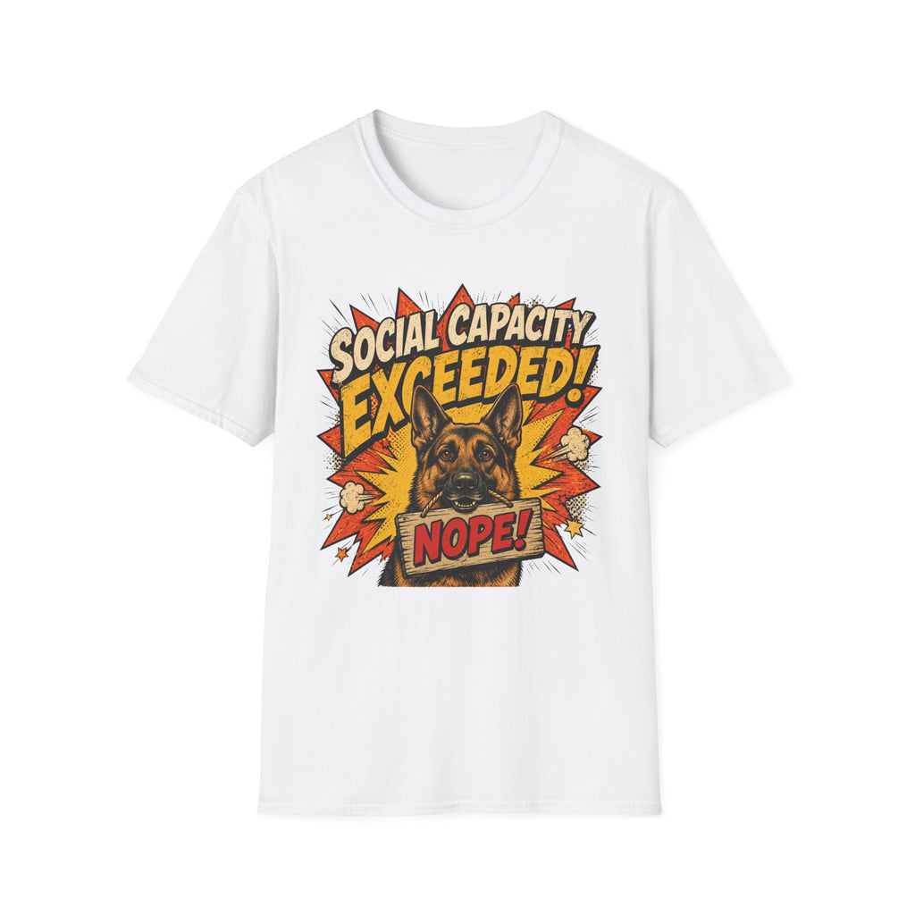 Social Capacity Exceeded T-Shirt