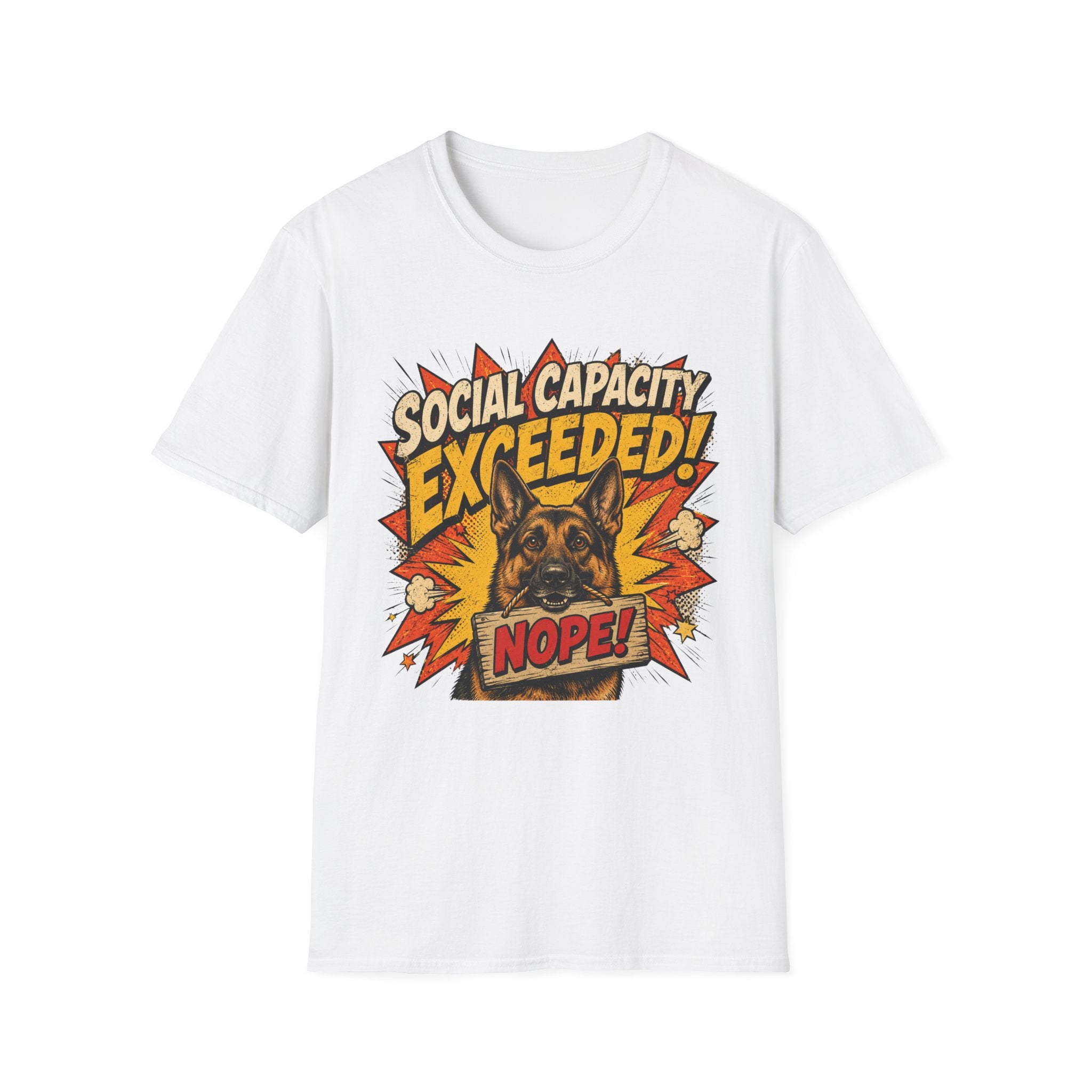 Social Capacity Exceeded T-Shirt