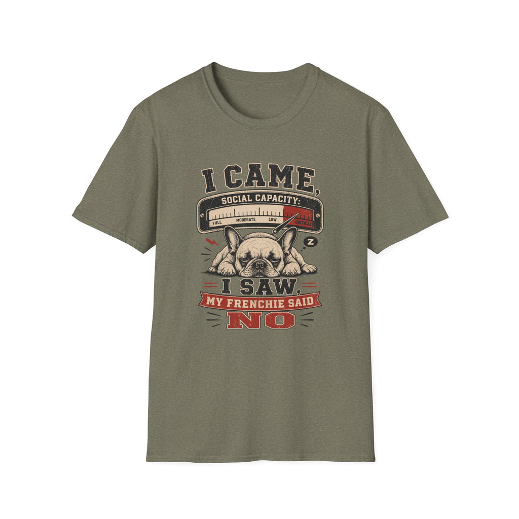 I Came I Saw Frenchie T-Shirt