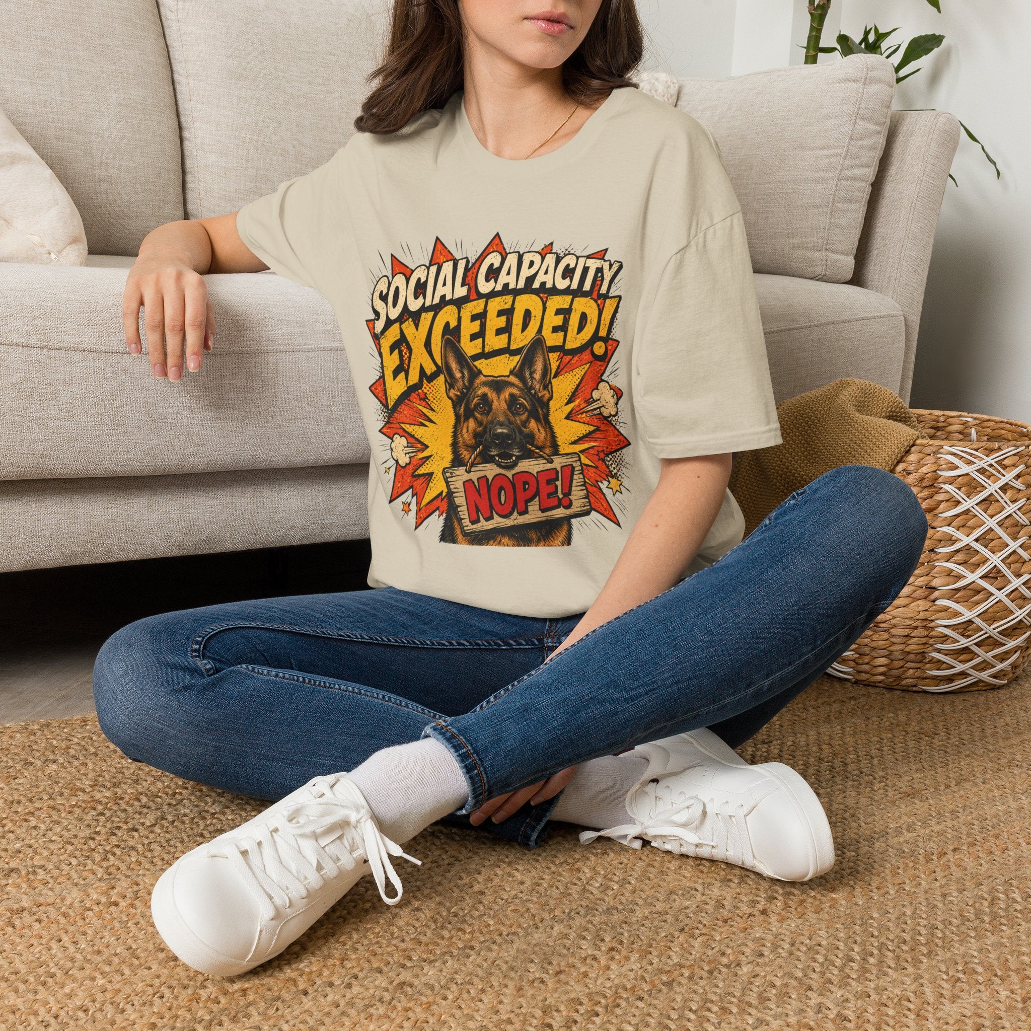Social Capacity Exceeded T-Shirt