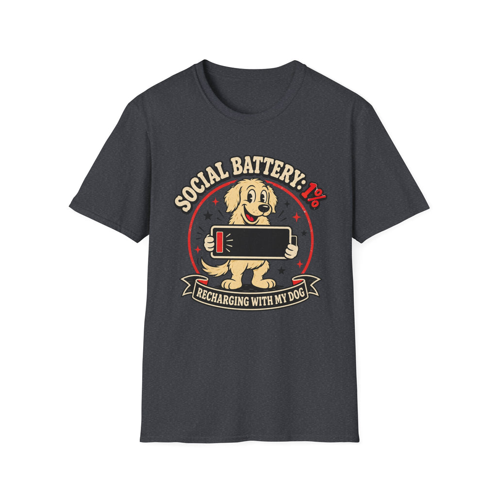 Social Battery 1% T-Shirt