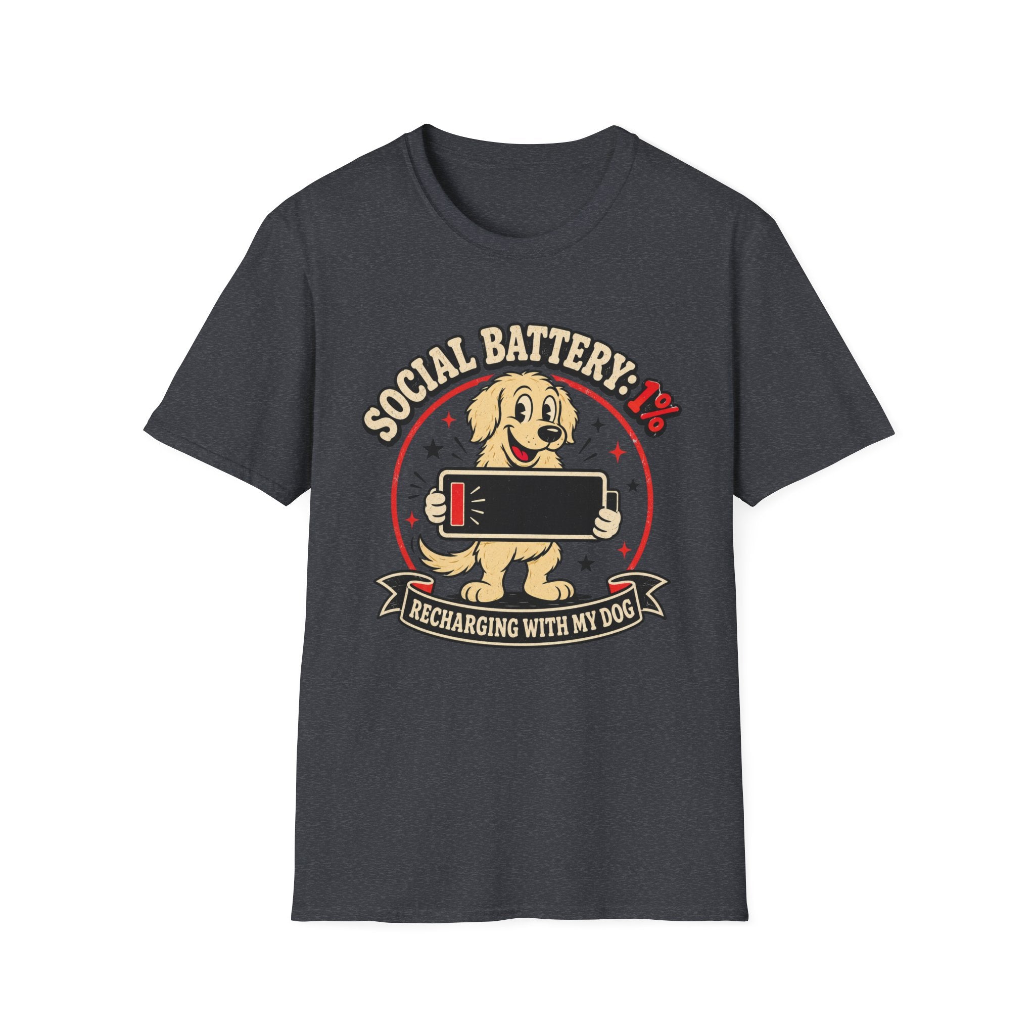 Social Battery 1% T-Shirt