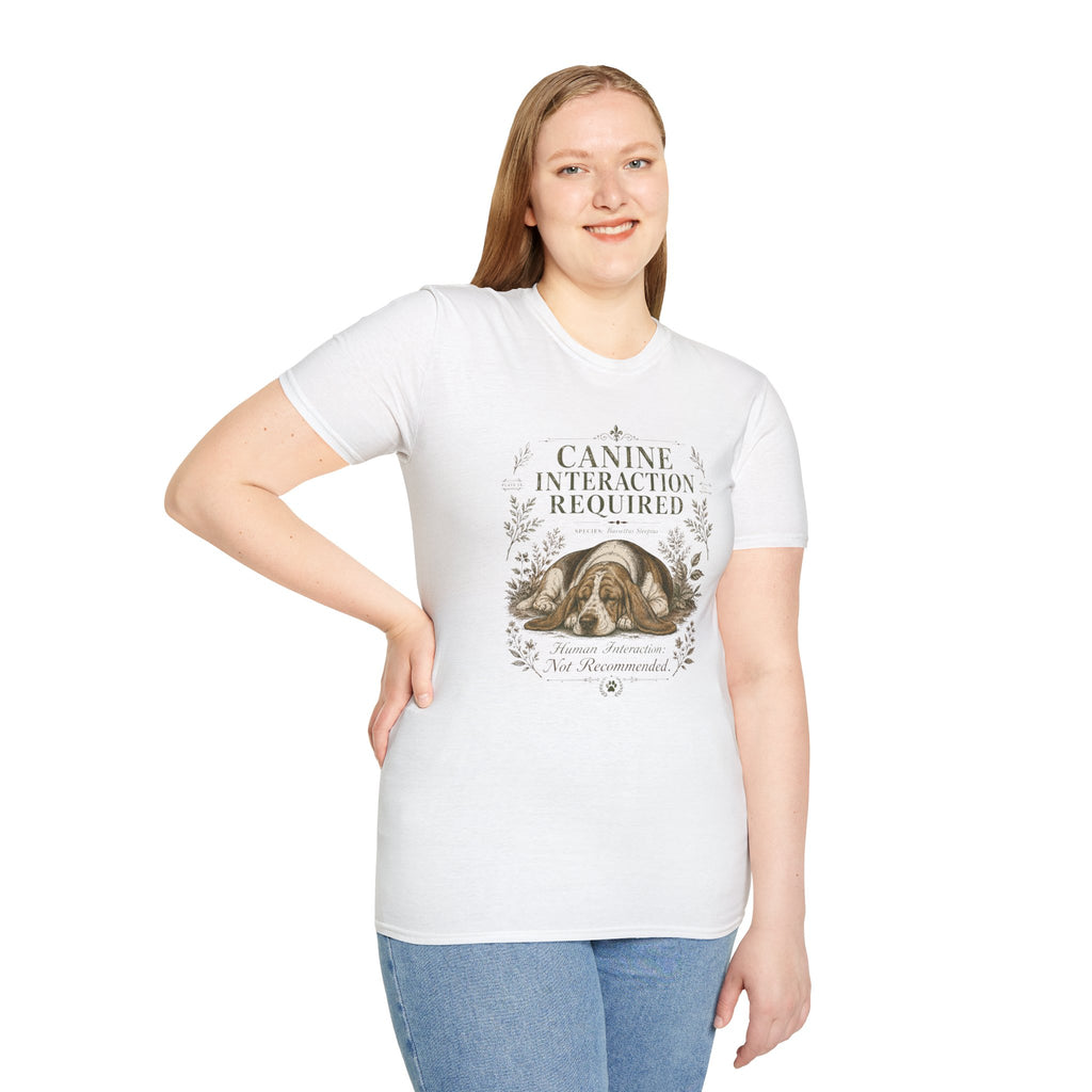 Canine Interaction Required T-Shirt