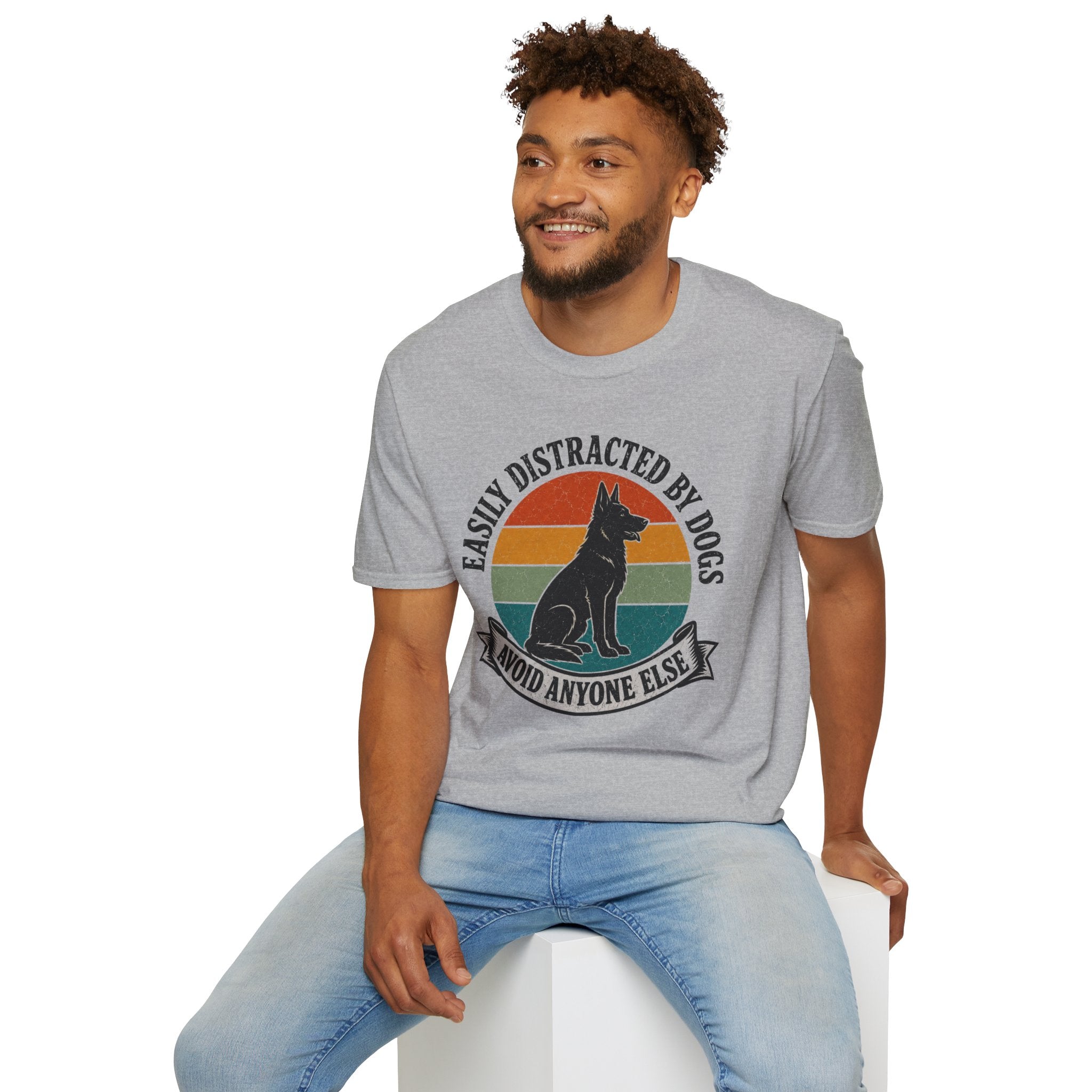 Easily Distracted By Dogs T-Shirt