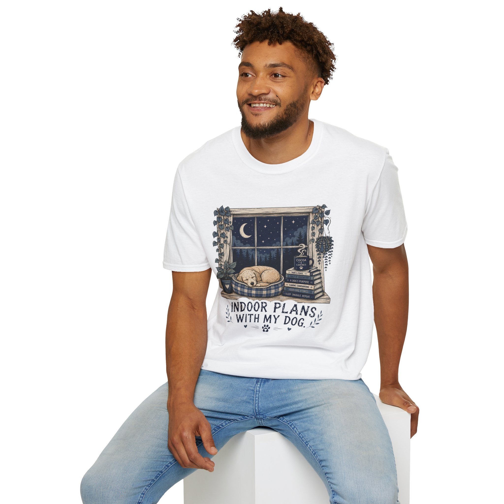 Indoor Plans With My Dog T-Shirt