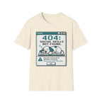 404: Social Skills Not Found T-shirt