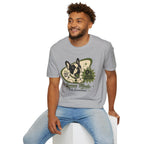 0% Social Battery French Bulldog T-shirt