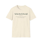 Selectively Social Battery T-Shirt