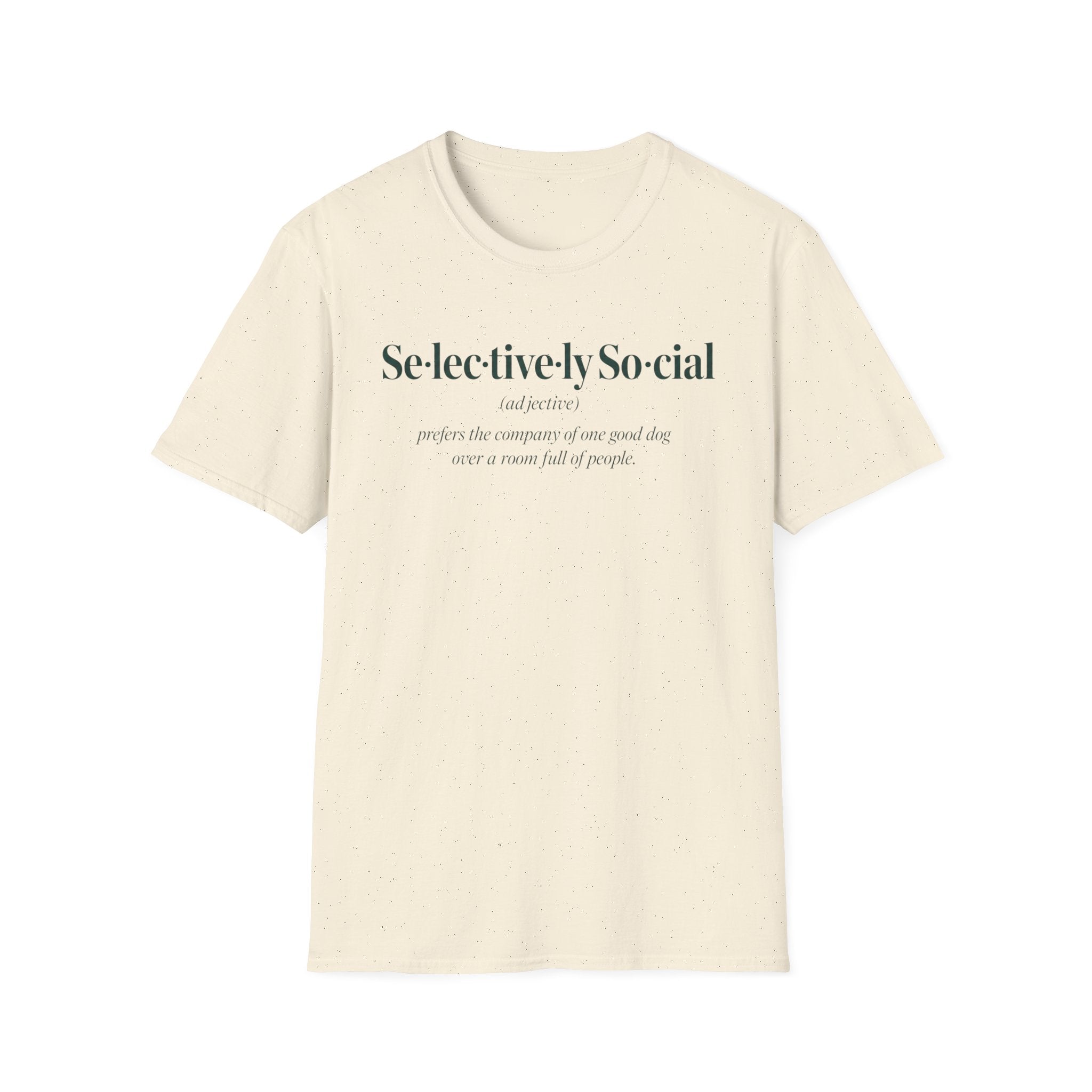 Selectively Social Battery T-Shirt