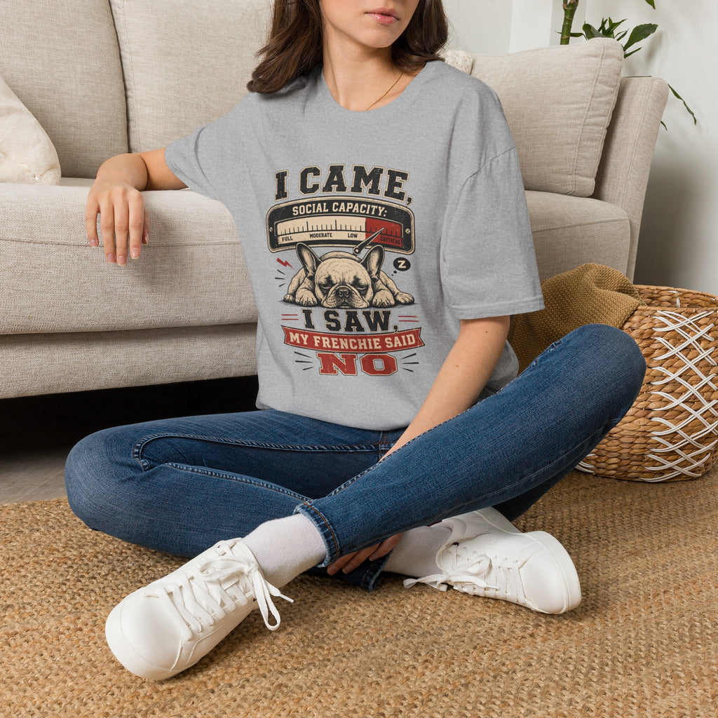 I Came I Saw Frenchie T-Shirt