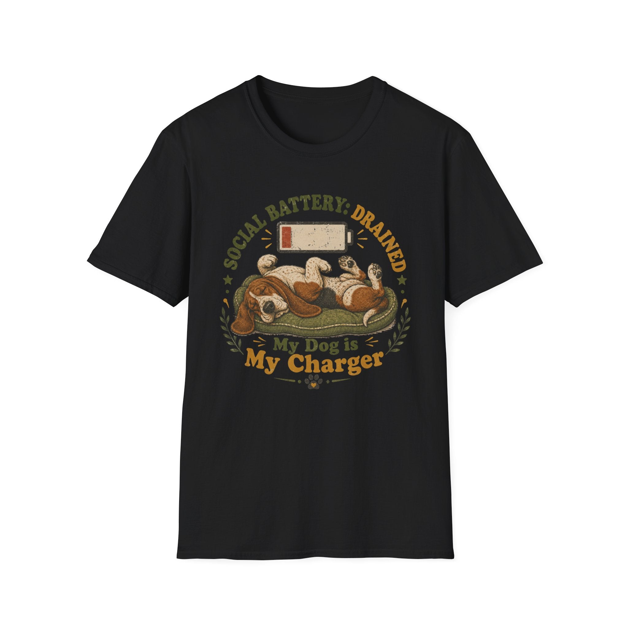 Social Battery Drained T‑Shirt