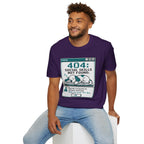 404: Social Skills Not Found T-shirt
